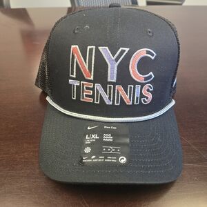 Nike Black Cap with Multicolor Embroidery